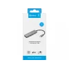 Sandberg 136-41 USB-C į 4x USB-C šakotuvas, USB-C 3.1, 10 Gbit/s, aliuminis, 0,15 m kabelis