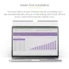 StarTech.com privatumo ekrano apsauga 13 colių MacBook Air M2/M3, nuimamas ir reversinis, blizgus/matinis, magnetinis, 51% mėlynos šviesos mažinimas