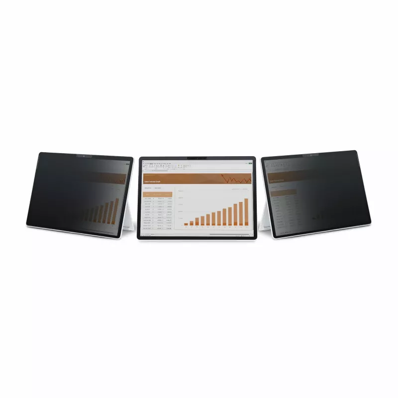 StarTech.com privatumo ekranas 4 krypčių, 13 colių Surface Pro 8/9/X nešiojamam kompiuteriui, portreto / kraštovaizdžio režimai, liečiamas, +/- 30° žiūrėjimo kampas, blokuoja iki 51 % mėlynos šviesos, anti-blizgesys
