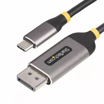 StarTech.com 10ft (3m) USB-C į DisplayPort adapterinis kabelis, 8K 60Hz, 4K 144Hz, HDR, USB Type-C į DP 1.4 vaizdo keitimo kabelis, suderinamas su USB4 / Thunderbolt 3 / 4