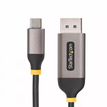 StarTech.com 10ft (3m) USB-C į DisplayPort adapterinis kabelis, 8K 60Hz, 4K 144Hz, HDR, USB Type-C į DP 1.4 vaizdo keitimo kabelis, suderinamas su USB4 / Thunderbolt 3 / 4