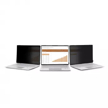 StarTech.com 14 colių 16:10 Flip-Over privatumo ekranas su lietimu, antirefleksinis privatumo filtras, nešiojamojo kompiuterio monitoriaus ekrano apsauga su 51% mėlynos šviesos redukcija