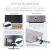 StarTech.com USB4 dokų stotelė dviem monitoriams, Dual 4K 120Hz arba Single 8K 60Hz HDMI, 100W nešiojamojo kompiuterio įkrovimas, 2.5GbE, USB-C kelių monitorių dokas, be tvarkyklių