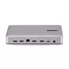 StarTech.com USB4 dokų stotelė dviem monitoriams, Dual 4K 120Hz arba Single 8K 60Hz HDMI, 100W nešiojamojo kompiuterio įkrovimas, 2.5GbE, USB-C kelių monitorių dokas, be tvarkyklių