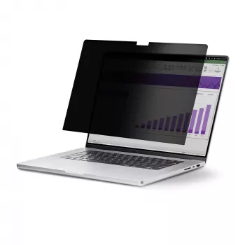 „StarTech.com“ privatumo ekranas 15 colių „MacBook Air“ 2023/2024, nuimamas, reversinis, antirefleksinis, magnetinis, 51 % mėlynos šviesos mažinimas