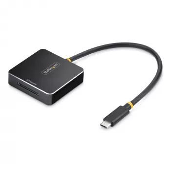 StarTech.com 1B-USB-C-SDE-ADAPTER SD kortelių skaitytuvas USB 3.2 Gen 2 (3.1 Gen 2) Type-C juodas