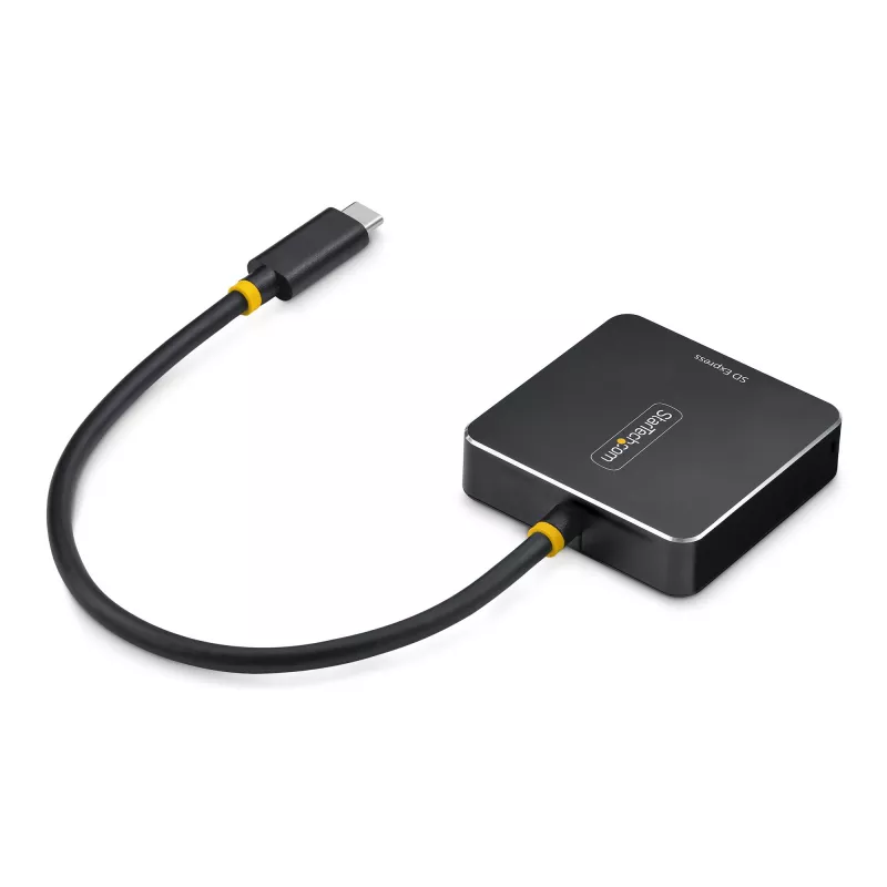 StarTech.com 1B-USB-C-SDE-ADAPTER SD kortelių skaitytuvas USB 3.2 Gen 2 (3.1 Gen 2) Type-C juodas