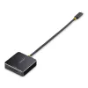 StarTech.com 1B-USB-C-SDE-ADAPTER SD kortelių skaitytuvas USB 3.2 Gen 2 (3.1 Gen 2) Type-C juodas
