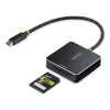 StarTech.com 1B-USB-C-SDE-ADAPTER SD kortelių skaitytuvas USB 3.2 Gen 2 (3.1 Gen 2) Type-C juodas