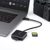 StarTech.com 1B-USB-C-SDE-ADAPTER SD kortelių skaitytuvas USB 3.2 Gen 2 (3.1 Gen 2) Type-C juodas