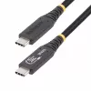 StarTech.com 1m USB4 laidas, USB-IF sertifikuotas USB-C laidas, 40Gbps, 240W maitinimo tiekimas PD 3.1 EPR, 8K 60Hz, USB Type-C duomenų perdavimo laidas, suderinamas su Thunderbolt/USB 3.2 prievadais