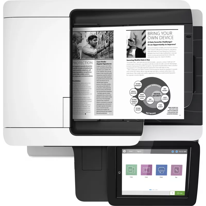HP LaserJet Enterprise MFP M528dn – daugiafunkcis lazerinis įrenginys, A4, monochrominis, tinklinis