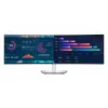 DELL UltraSharp U4924DW monitorius 124,5 cm (49 colių) 5120 x 1440 pikselių 5K Ultra HD LCD juodas, sidabrinis