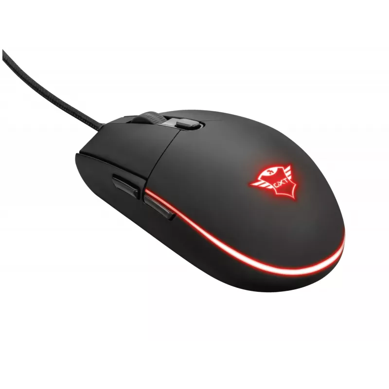 Trust GXT 838 Azor žaidimų klaviatūra su pele, USB, RGB apšvietimas, juoda