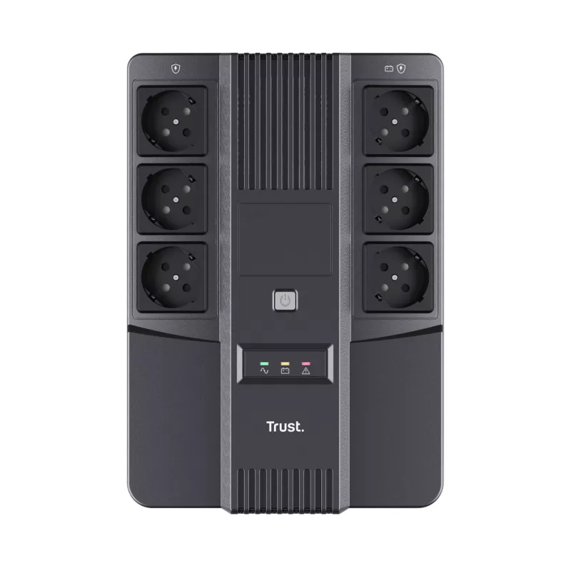 Trust Maxxon nepertraukiamo maitinimo šaltinis (UPS) 0.8 kVA, 6 AC lizdai
