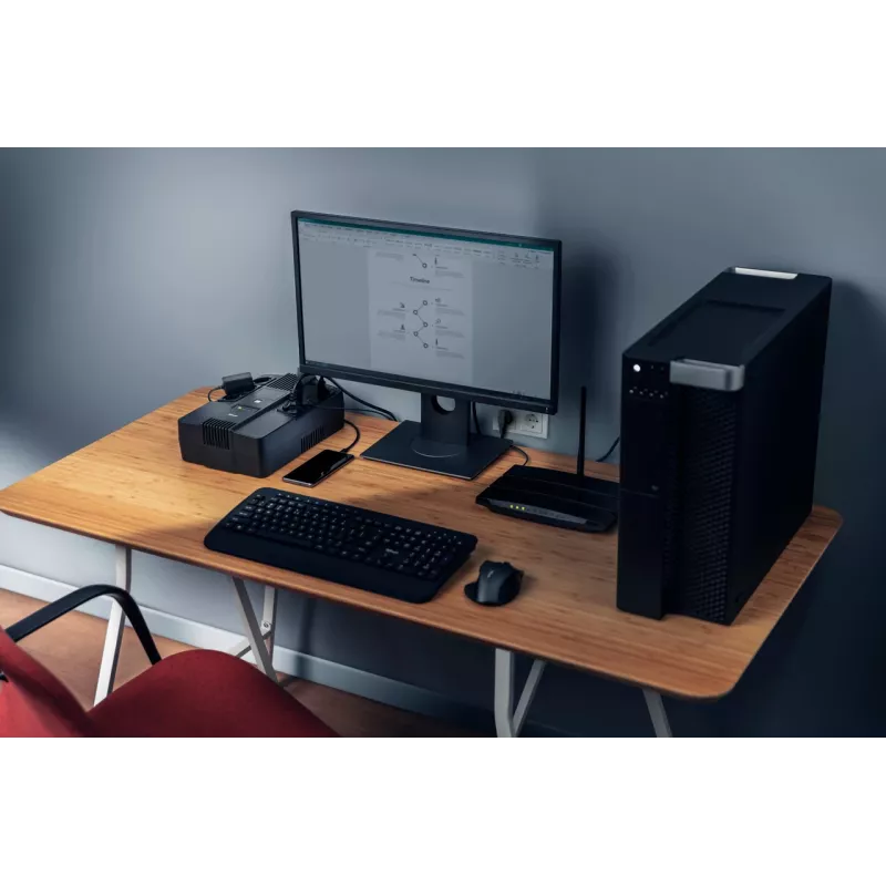 Trust Maxxon nepertraukiamo maitinimo šaltinis (UPS) 0.8 kVA, 6 AC lizdai