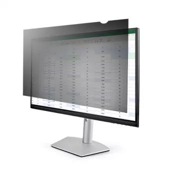 StarTech.com privatumo filtras 23.6 colių 16:9 monitoriui, antirefleksinis ekrano apsauginis stiklas su 51% mėlynos šviesos mažinimu, +/- 30° žiūrėjimo kampas