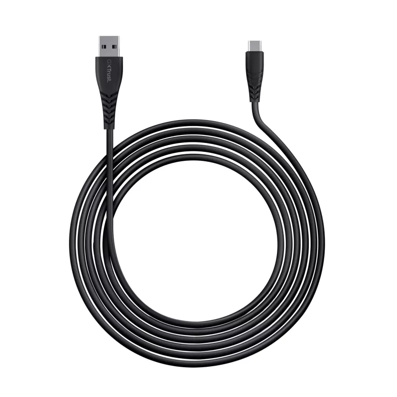 Trust GXT 226 Play&Charge laidas žaidimų valdikliui, 3 m, USB-A – USB-C