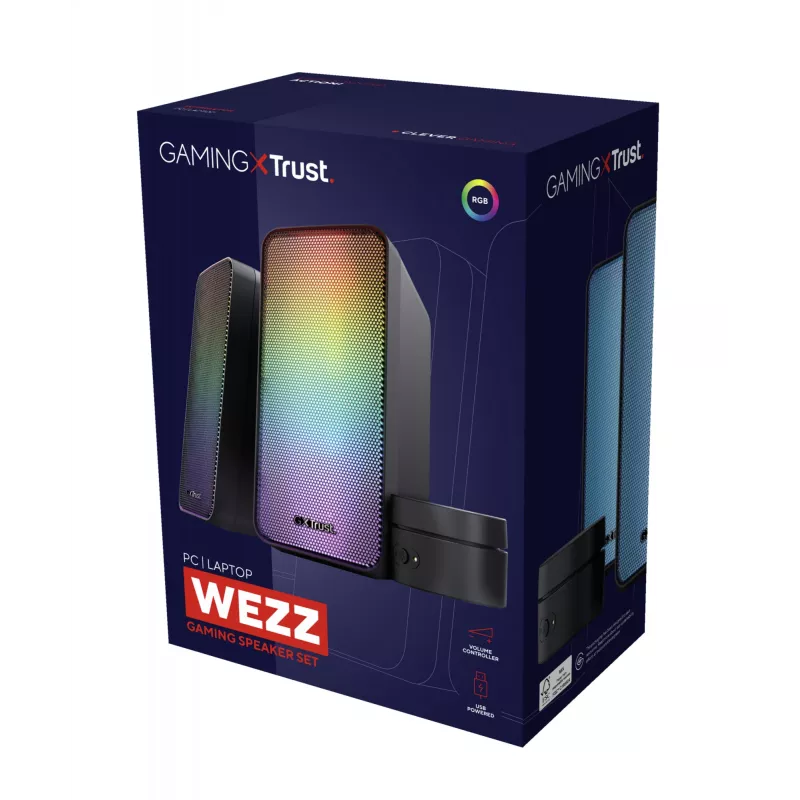 Garsiakalbių rinkinys Trust GXT 611 Wezz 6 W, 2.0 kanalų, juodas