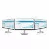 StarTech.com 24 colių 16:9 mėlynos šviesos filtras, ekrano filtras 24 colių monitoriui, mažina akių nuovargį, dvigubo montavimo galimybės, TAA atitikmuo
