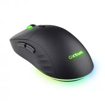 Trust GXT 927 Redex+ pelė žaidimams Dešinei rankai RF belaidė + USB Type-A Lazerinė 25600 DPI