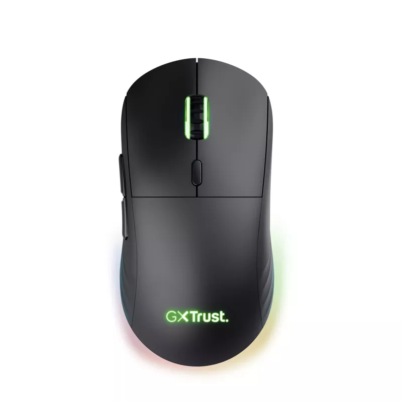 Trust GXT 927 Redex+ pelė žaidimams Dešinei rankai RF belaidė + USB Type-A Lazerinė 25600 DPI