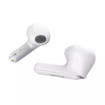 Trust Yavi True Wireless Stereo (TWS) ausinės, į ausį, Bluetooth, USB Type-C, balta