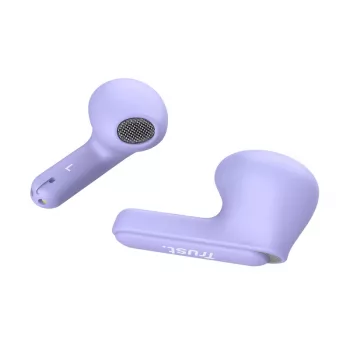 Trust Yavi belaidės ausinės TWS į ausis, skambučiams/muzikai, USB-C, Bluetooth, violetinės