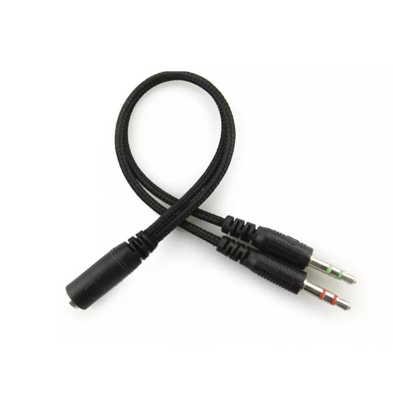 Sandberg MiniJack Headset Saver, laidinis, skambučiams/muzikai, 20-20000 Hz, 71 g, ausinės, juodos