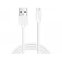 Sandberg MicroUSB Sync/Charge 1m SAVER, 1 m, Micro-USB A, USB A, balta