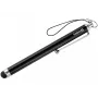 Sandberg Touchscreen Stylus Pen Saver, Universal, bet koks prekės ženklas, juoda, sidabrinė, metalas, guma, 1 vnt., 100 mm