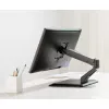Techly ICA-LCD 35TS stalinis laikiklis lietimui jautriems monitoriams, 17–32 colių, ne daugiau 10 kg, VESA 75x75/100x100, dujinė spyruoklė, juodos spalvos