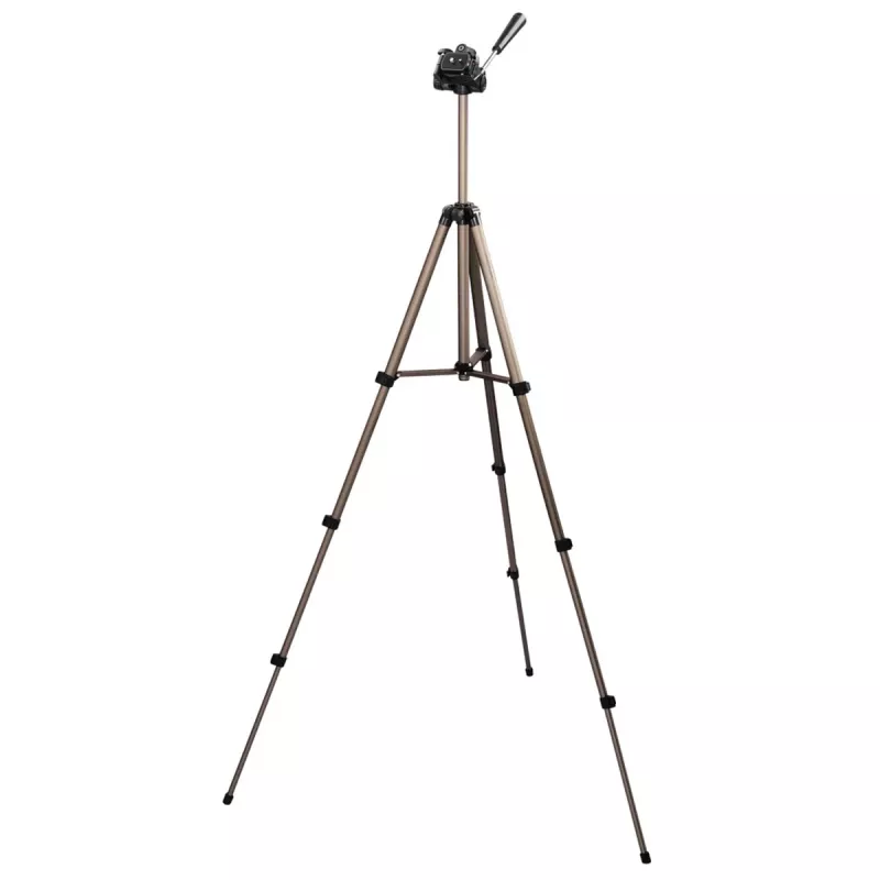 Trikojis Hama Star 75 fotoaparatams ir vaizdo kameroms, 3 kojos, juoda/sidabrinė