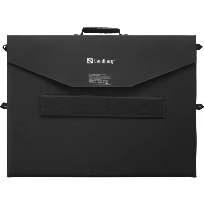 Sandberg Solar Charger 200W QC3.0+PD+DC, 200 W, monokristalinis silicis, juoda, USB Type-A, USB Type-C, 22 %, 540 mm