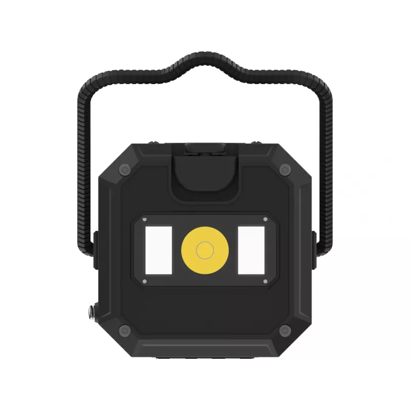Sandberg Survivor Lantern All-in1 10000, baterijomis maitinamas kempingo žibintas, juodas, IPX5, LED, USB C, baterija