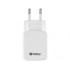 Sandberg AC Charger Dual USB 2.4+1A EU, vidinis, AC, USB, 5 V, juoda, balta