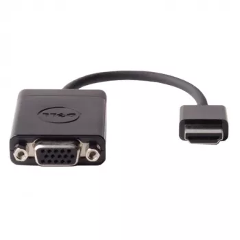 DELL HDMI į VGA adapteris, 0,17 m, HDMI, VGA (D-Sub), kištukas, lizdas, tiesus
