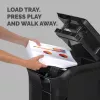 Fellowes AutoMax 550C automatinis popieriaus smulkintuvas, 550 lapų, kryžminis pjovimas, 83 l krepšelis, saugumo lygis P4