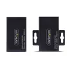 HDMI prailgintuvas per CAT5e/CAT6, 4K 60Hz, iki 60 m, siųstuvas ir imtuvas, maitinimas per kabelį, kompaktiškas