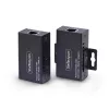 HDMI prailgintuvas per CAT5e/CAT6, 4K 60Hz, iki 60 m, siųstuvas ir imtuvas, maitinimas per kabelį, kompaktiškas