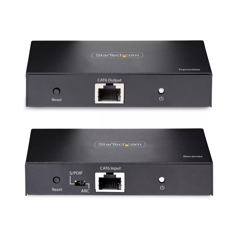 StarTech.com 4K70IC-EXTEND-HDMI HDMI prailgintuvas AV siųstuvas ir imtuvas Juodas