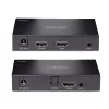 StarTech.com 4K70IC-EXTEND-HDMI HDMI prailgintuvas AV siųstuvas ir imtuvas Juodas