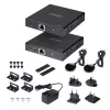 StarTech.com 4K70IC-EXTEND-HDMI HDMI prailgintuvas AV siųstuvas ir imtuvas Juodas