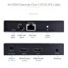StarTech.com 4K70IC-EXTEND-HDMI HDMI prailgintuvas AV siųstuvas ir imtuvas Juodas