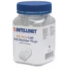 Intellinet RJ45 moduliniai kištukai, Cat6, UTP, 2 kontaktai, vytai gyslai, 15 µ auksuoti kontaktai, 100 vnt.