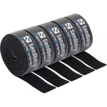 Sandberg Cable Velcro Strap 5-pack, lipnusis kabelių raištis, juoda, 1000 mm, 73 g, 50 mm