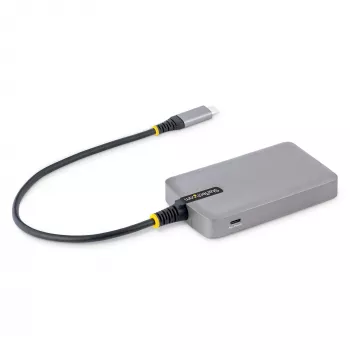 StarTech.com 4 prievadų USB-C šakotuvas - 5 Gbps - maitinamas iš magistralės - USB C į 4x USB-A šakotuvas su pasirenkamu papildomu maitinimo įvadu - nešiojamas stalinio / nešiojamojo kompiuterio USB šakotuvas - 30 cm laidas