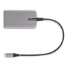 StarTech.com 4 prievadų USB-C šakotuvas - 5 Gbps - maitinamas iš magistralės - USB C į 4x USB-A šakotuvas su pasirenkamu papildomu maitinimo įvadu - nešiojamas stalinio / nešiojamojo kompiuterio USB šakotuvas - 30 cm laidas