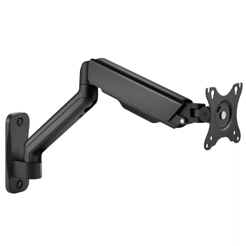 Techly ICA-LCD G112E sukiojamas sieninis monitoriaus laikiklis su dujų spyruokle, vienam 17-32 colių (43-81,3 cm) ekranui, 9 kg