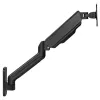 Techly ICA-LCD G112E sukiojamas sieninis monitoriaus laikiklis su dujų spyruokle, vienam 17-32 colių (43-81,3 cm) ekranui, 9 kg